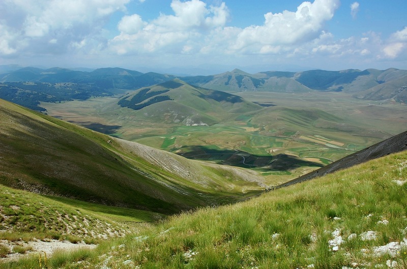 Sopra i 2000 m s.l.m. con l''amico Ennio